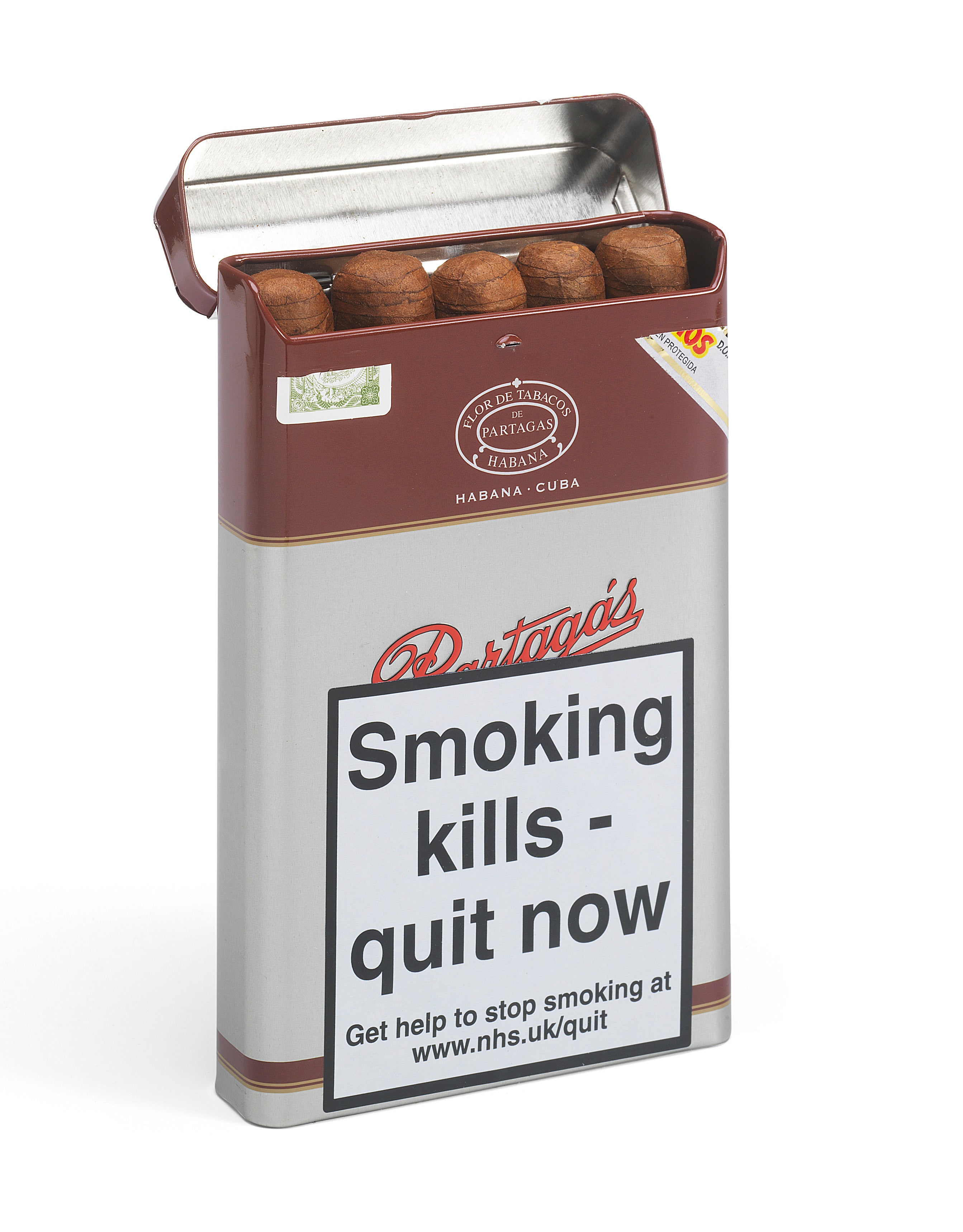 Partagas Capitols Tin of 5